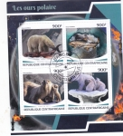 Stamps Central African Republic -  OSOS POLARES