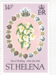 Stamps United Kingdom -  Boda Real Carlos de Inglaterra