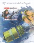 Stamps Guinea Bissau -  85  ANIVERSARIO YURI GAGARIN