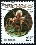 Stamps Republic of the Congo -  Los insectos