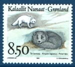 Stamps Greenland -  serie- Fauna ártica