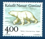 Sellos de Europa - Groenlandia -  serie- Fauna ártica