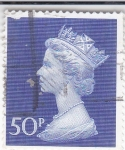 Sellos de Europa - Reino Unido -  Reina Isabel II