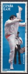 Stamps Spain -  ESPAÑA 2009 4492 Sello Bailes y Danzas Populares el aurresku usado