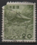 Stamps Japan -  Pasillo d' oro Templo Chusonji