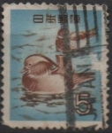 Stamps Japan -  Patos Mandarin