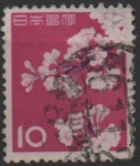 Stamps Japan -  Flores d' Cerezo