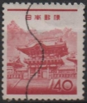 Stamps Japan -  Yomei Puerta, Nikko