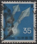 Sellos de Asia - Japn -  Calamares