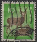 Stamps Japan -  Ciervo Sika