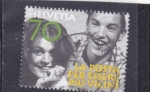 Stamps Switzerland -  correo para estar más cerca