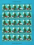 Stamps Greenland -  Viñeta Navidad