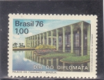 Stamps Brazil -  Día del diplomático - palacio itamaraty