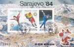 Stamps North Korea -  JUEGOS OLÍMPICOS DE INVIERNO SARAJEVO'84