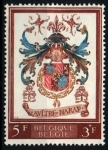 Stamps Belgium -  serie- 450 aniv. Biblioteca Real