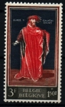 Stamps Belgium -  450 aniv. Biblioteca Real