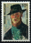 Stamps Belgium -  50 aniv. nacimiento Rick Wouters