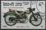 Stamps : Asia : Laos :  Honda Benly J. 1953