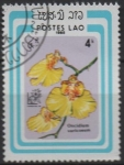Sellos de Asia - Laos -  Oncidium