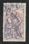 Stamps : Europe : Czechoslovakia :  1158 - Marionetas