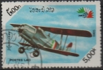 Stamps Laos -  Aviones, Ambrosini