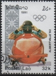 Stamps : Asia : Laos :  Olimpiadas d