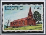 Sellos del Mundo : Africa : Lesotho : Iglesia Evangelista, Morija