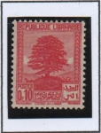 Stamps Lebanon -  Cedro d' Libano