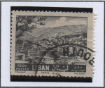 Stamps Lebanon -  Vista d' Zahle