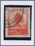 Stamps Lebanon -  Cedro d' Libano