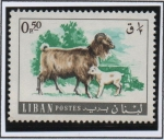 Stamps Lebanon -  Cabra