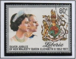 Stamps : Africa : Liberia :  25 Anv. d