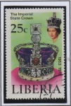 Stamps : Africa : Liberia :  25 Anv. d