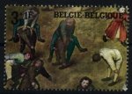 Stamps Belgium -  serie- Pintura de P. Bruegels