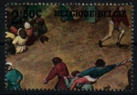 Sellos de Europa - B�lgica -  serie- Pintura de P. Bruegels