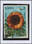 Stamps : Africa : Libya :  Girasol