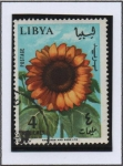 Sellos del Mundo : Africa : Libia : Girasol