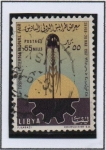 Stamps Libya -  Fair Emblema