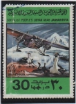 Stamps Libya -  Avión de Byrd, 28.11.1929
