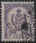 Stamps Libya -  Emblemas d' Tripolitana, Cirenaica y corona real