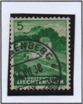 Stamps : Europe : Liechtenstein :  Capilla en Masescha