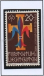 Sellos del Mundo : Europa : Liechtenstein : 50 Anv. d' boy Scouts y Guias