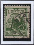 Stamps Lithuania -  Castillo d' Kaunas