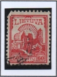 Stamps : Europe : Lithuania :  Castillo d