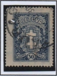 Stamps Lithuania -  Cruz d' Doble Barra
