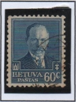 Stamps Lithuania -  Pres. Antanas Smetona, 60 Cumpleaños
