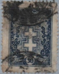 Stamps Lithuania -  Cruz d' Doble Barra