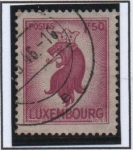 Stamps : Europe : Luxembourg :  Armas Leon d