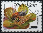 Stamps Vietnam -  serie- Abejas