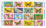 Stamps Equatorial Guinea -  MARIPOSAS